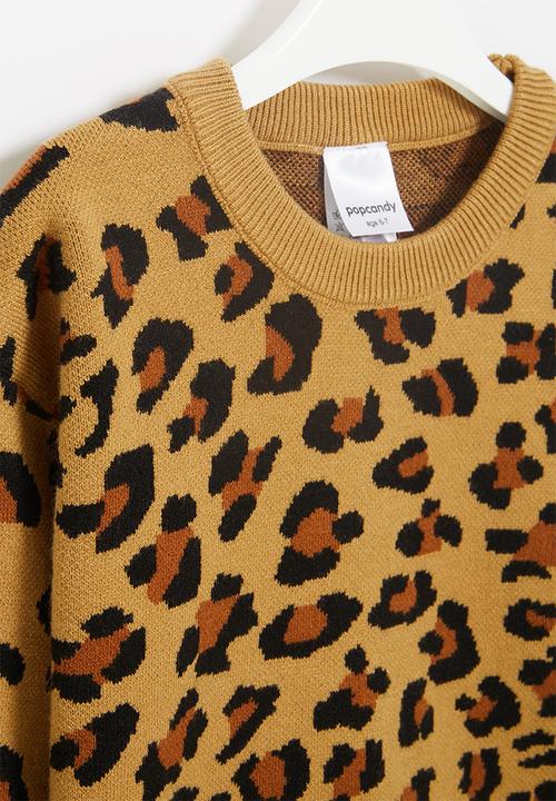 Pop Candy - Knitted animal jersey - multi