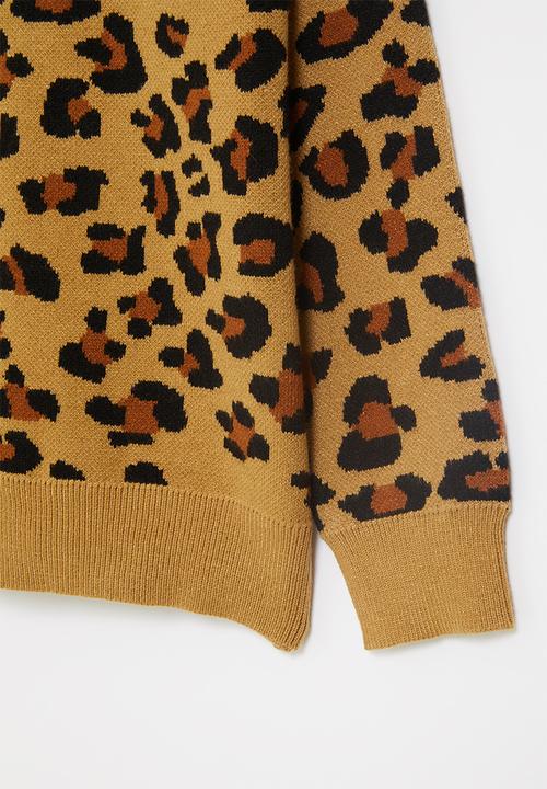 Pop Candy - Knitted animal jersey - multi