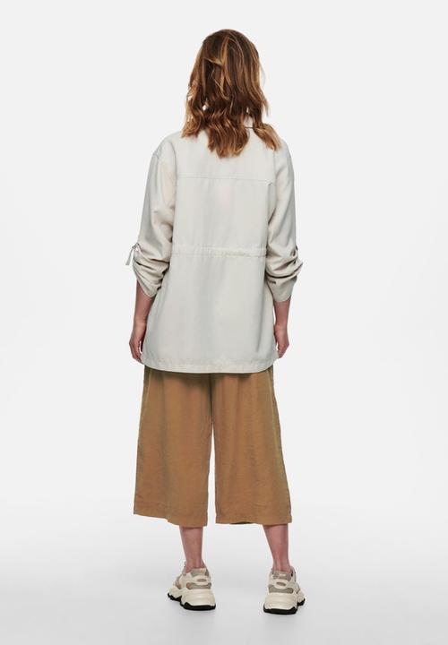 ONLY - Vita belted jacket - moonbeam