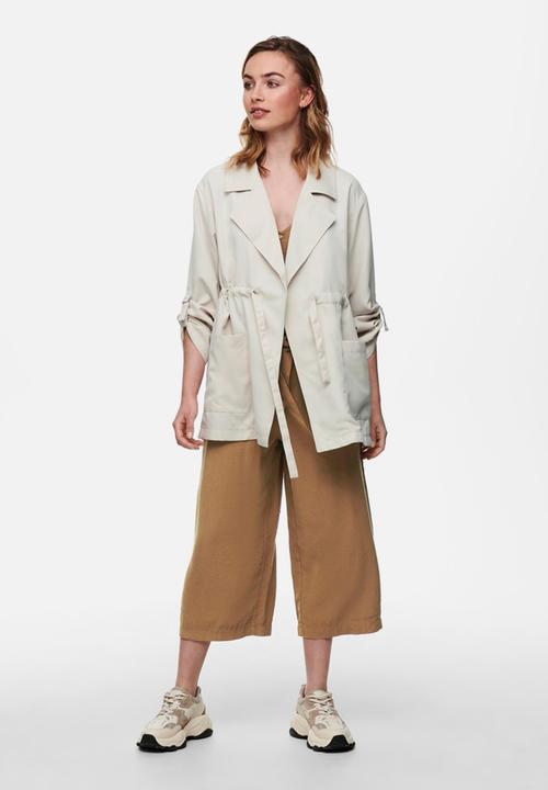 ONLY - Vita belted jacket - moonbeam