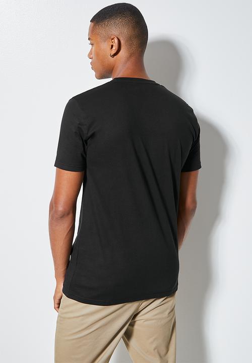 Superbalist - Nate organic crew tee - black