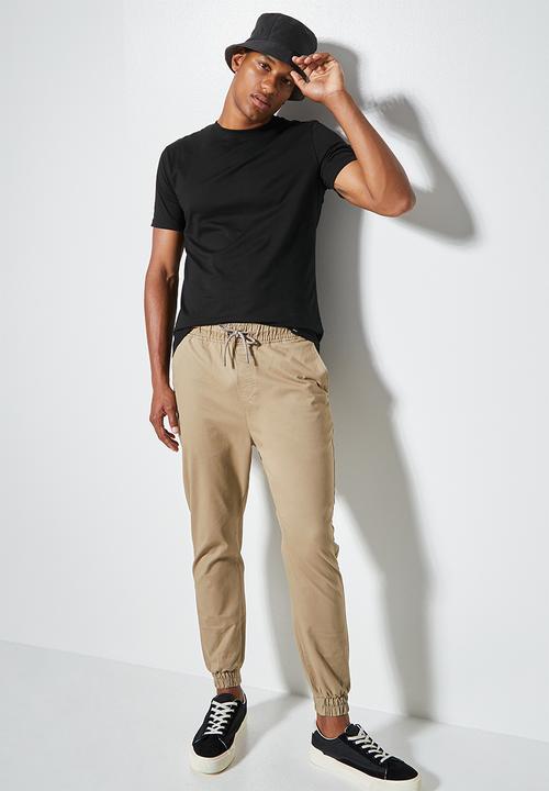 Superbalist - Nate organic crew tee - black