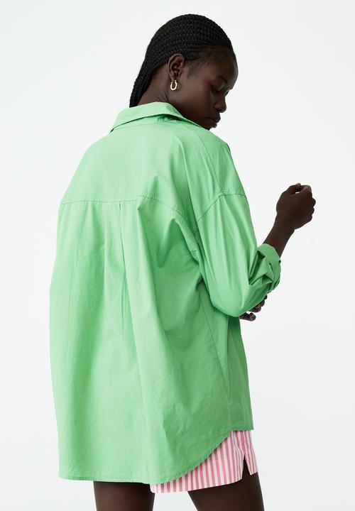 Cotton On - Dad shirt - grass green