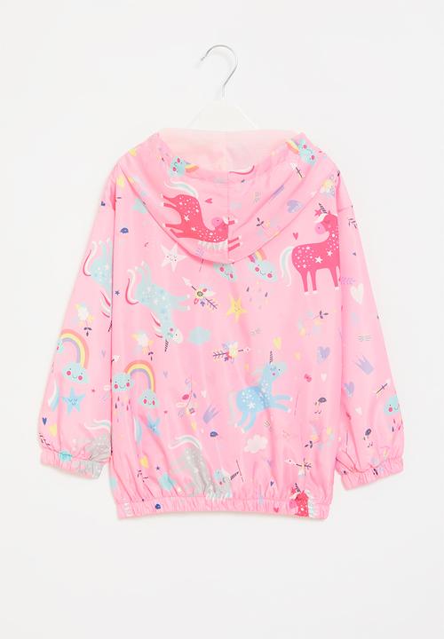 Pop Candy - Unicorn printed windbreaker - pink