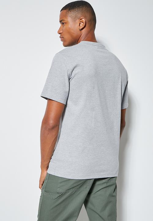Superbalist - Aaron relaxed fit crew tee - grey melange