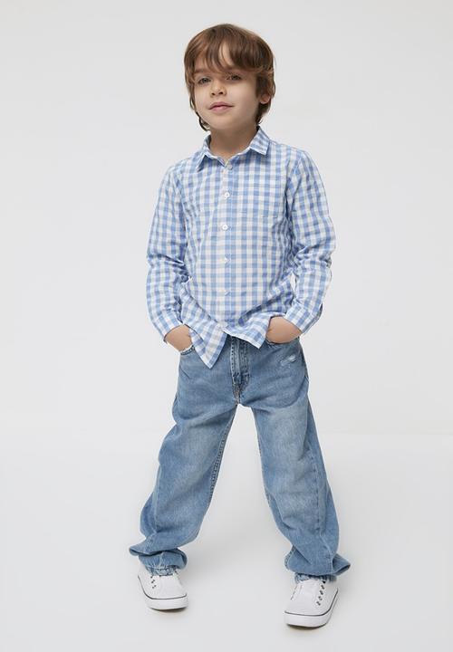 Trendyol - Long sleeve shirt - blue