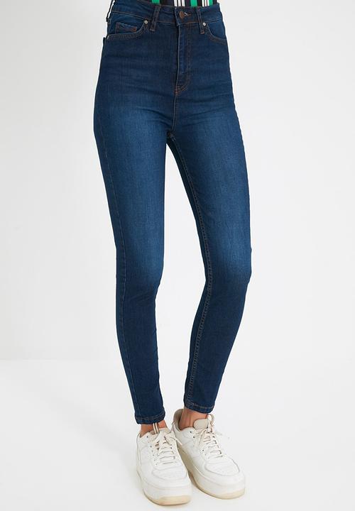 Trendyol - High waist skinny jeans - navy