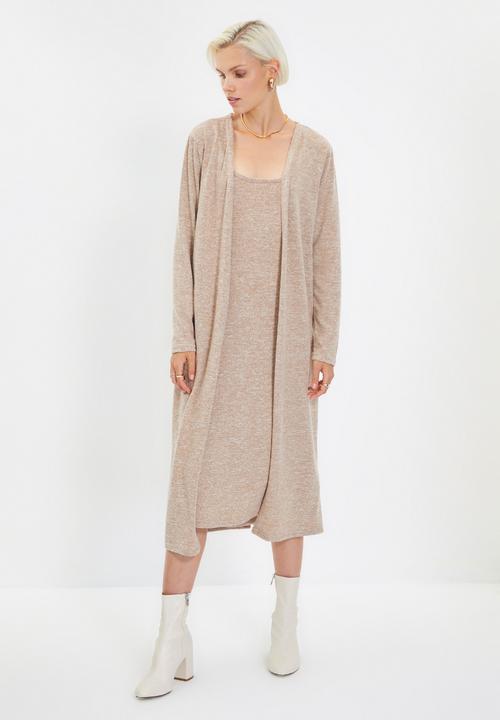 Trendyol - Soft knitted 2-piece - beige