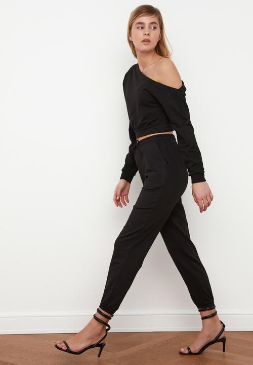 Trendyol - Basic trousers - black