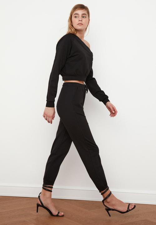 Trendyol - Basic trousers - black