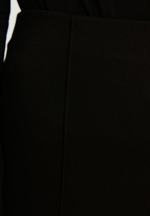 Trendyol - Flare trousers - black