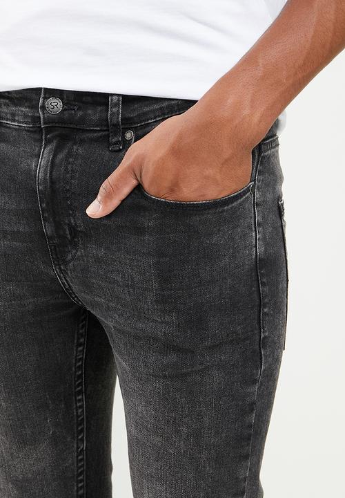 STYLE REPUBLIC - Super skinny fit jeans - washed black