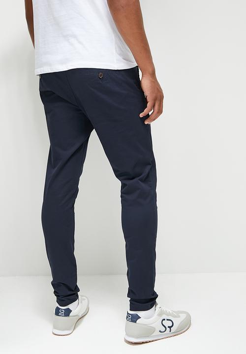 STYLE REPUBLIC - Skinny tapered chino - navy