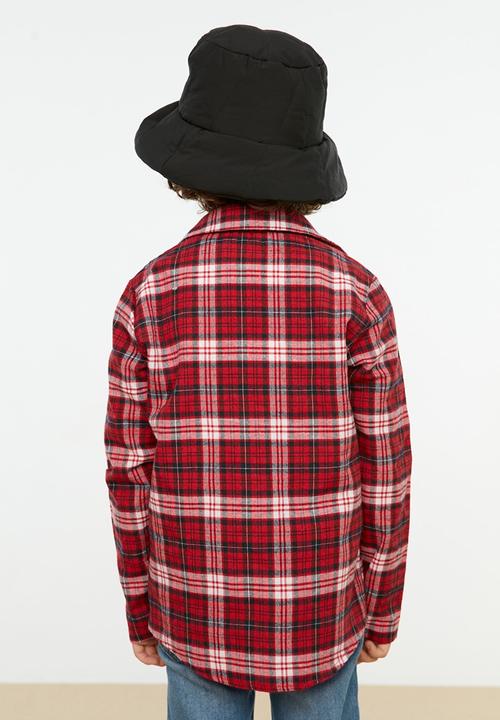 Trendyol - Long sleeve shirt - red