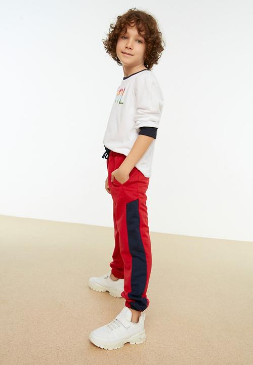Trendyol - Cotton jogger - red