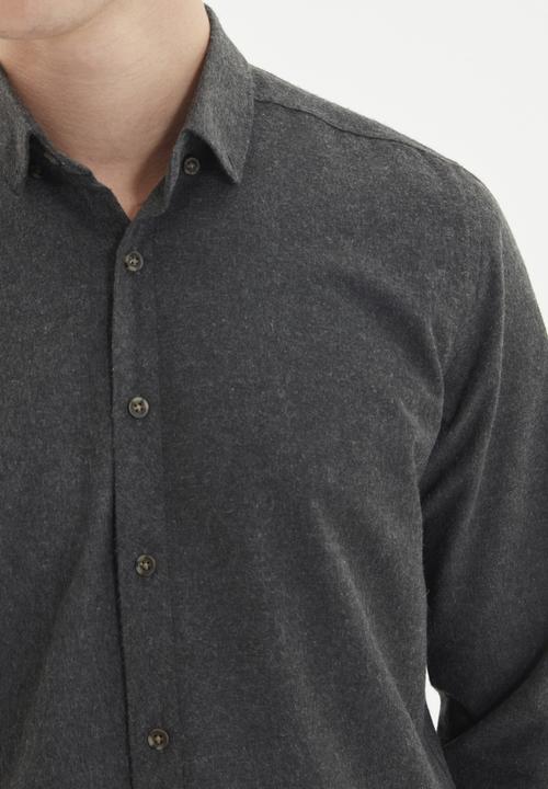 Trendyol - Ricco slim fit long sleeve shirt - black