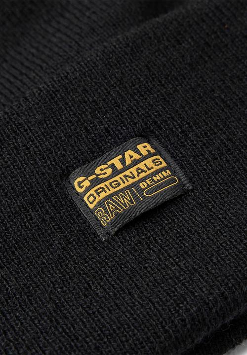 G-STAR - Effo beanie long - black
