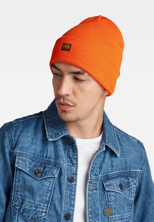 G-STAR - Effo beanie long - signal orange