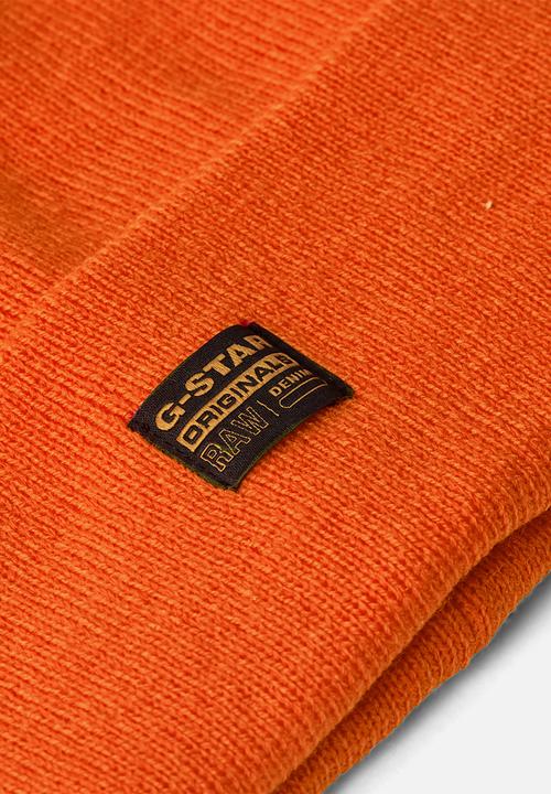 G-STAR - Effo beanie long - signal orange