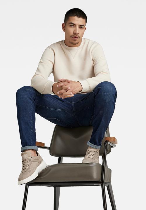 G-STAR - Premium core r sw long sleeve - stone