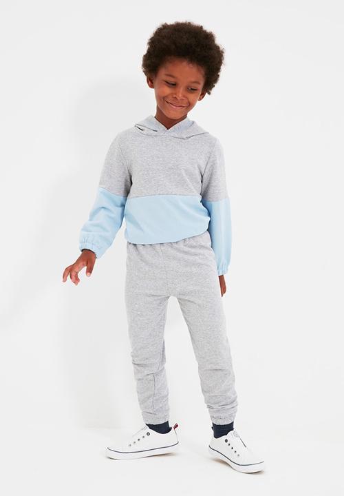 Trendyol - Long sleeve sweatsuit - gray