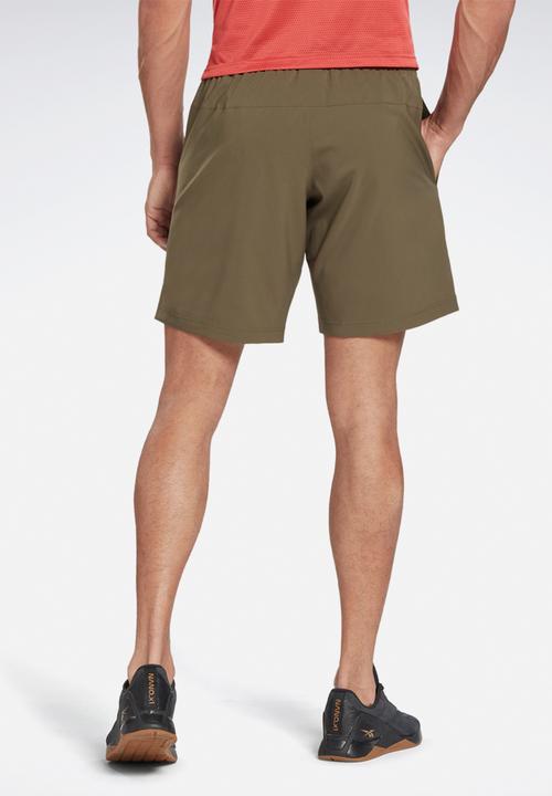 Reebok - Workout  Woven Short - army green