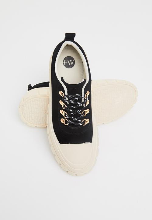 Footwork - Babs chunky sneaker - black