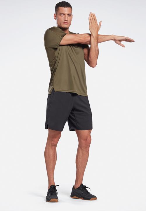 Reebok - Workout SS Tech Tee - Army green
