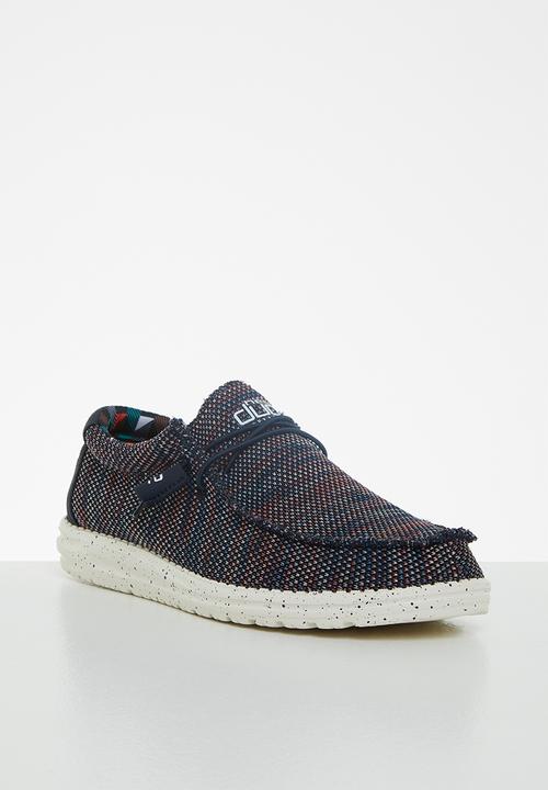 Hey Dude - Wally sox - blue orange