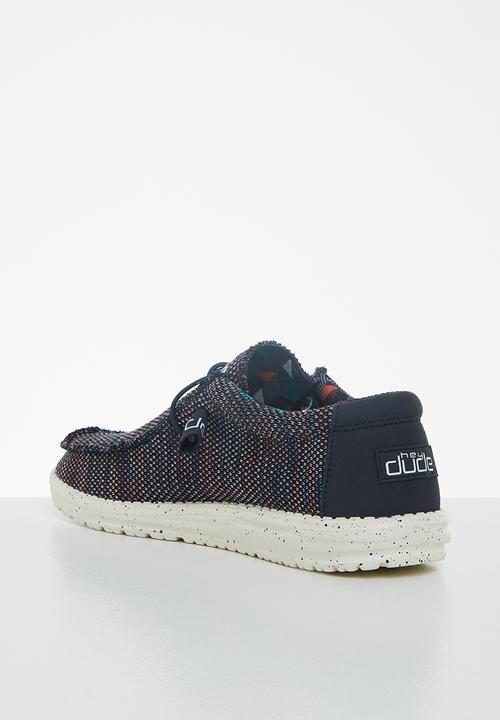 Hey Dude - Wally sox - blue orange