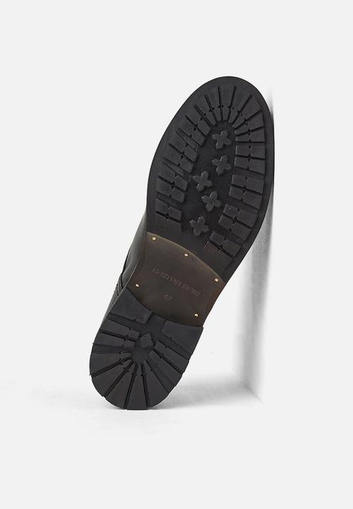 G-STAR - Vacum ii lea m - black