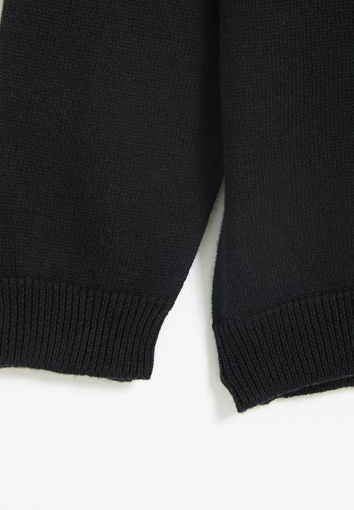 Pop Candy - Basic cardigan - black