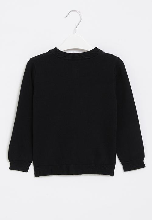 Pop Candy - Basic cardigan - black