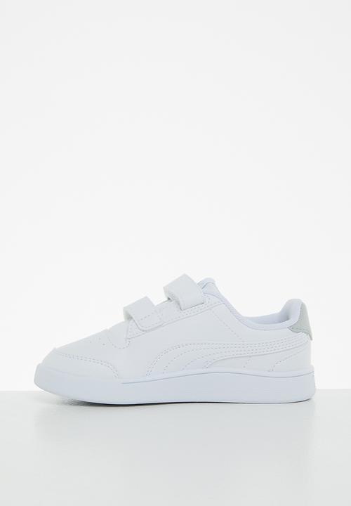PUMA - Puma shuffle v ps - puma white-puma white-gray violet-puma team gold