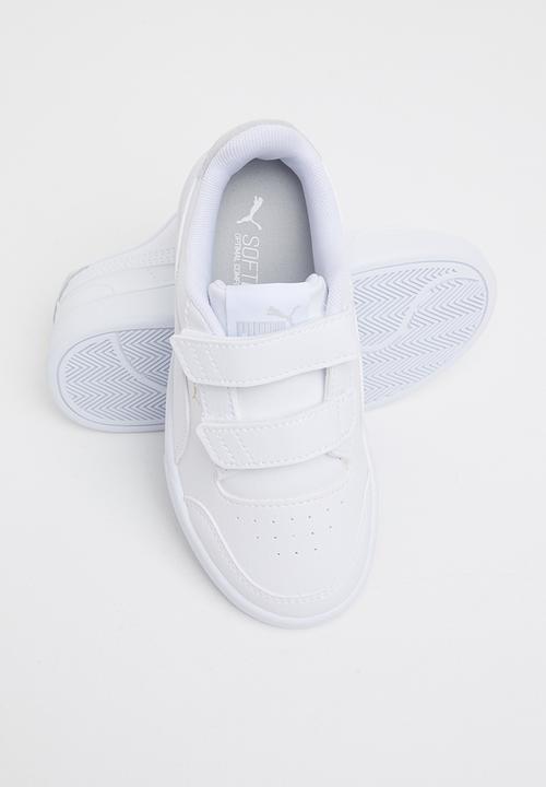 PUMA - Puma shuffle v ps - puma white-puma white-gray violet-puma team gold