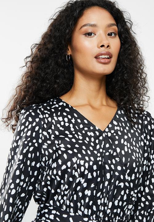 dailyfriday - Maxi tiered dress - black 