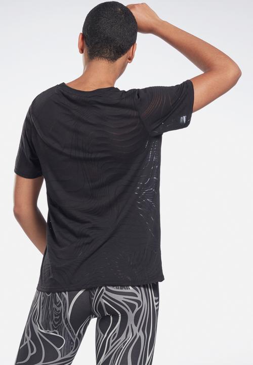 Reebok - Ts burnout tee - black