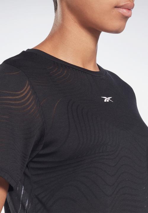Reebok - Ts burnout tee - black