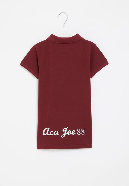 Aca Joe - Aca joe foil print golfer - maroon