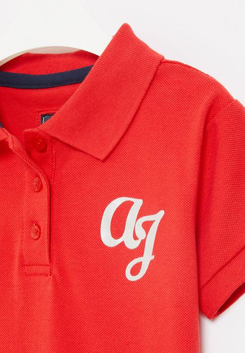 Aca Joe - Aca joe foil print golfer - red