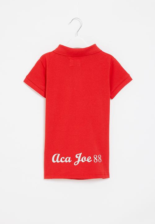 Aca Joe - Aca joe foil print golfer - red