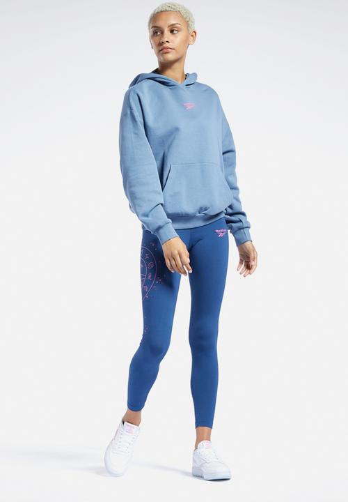 Reebok - Cl supernatural hoodie - blue