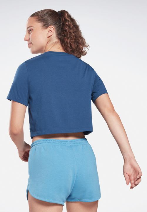 Reebok - Ri bl crop tee - blue