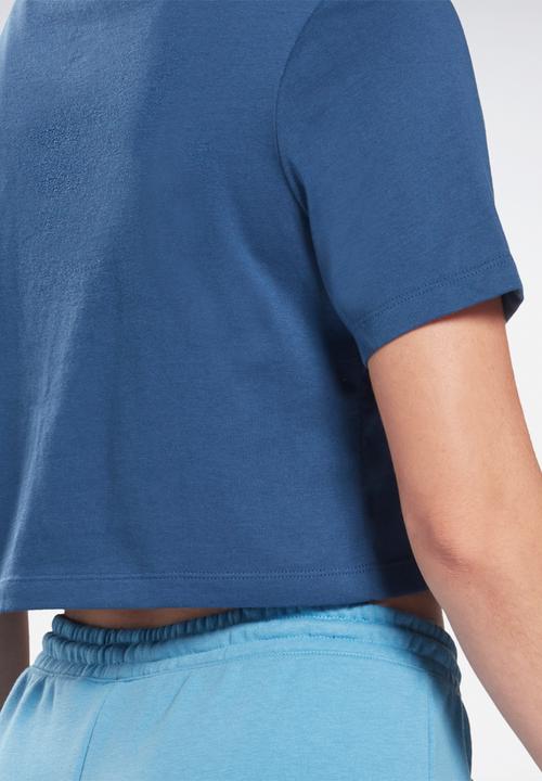 Reebok - Ri bl crop tee - blue