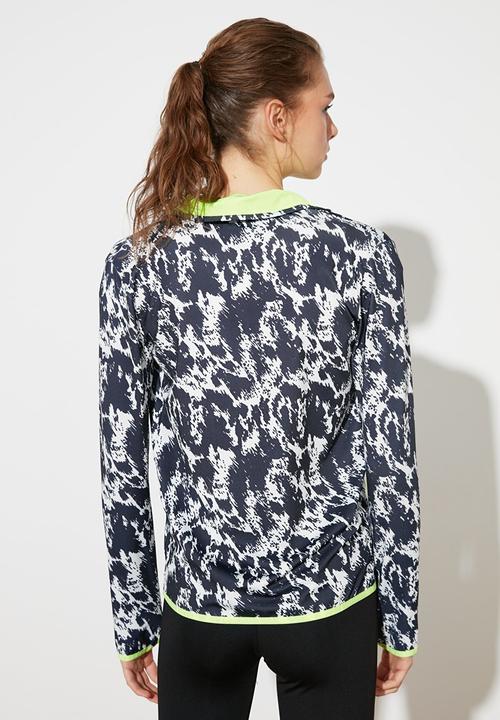 Trendyol - Neon stripe patterned sports jacket - multi