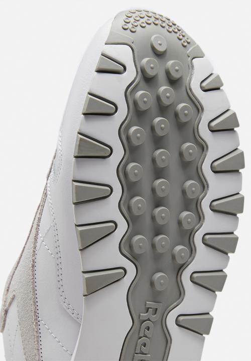 Reebok - Tweens reebok cl lthr - white/solid grey