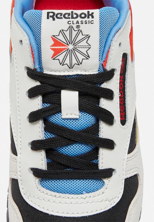 Reebok - Junior cl lthr - core black/white/always yellow