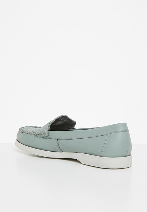 Grasshoppers - Shiloh natan leather - powder blue