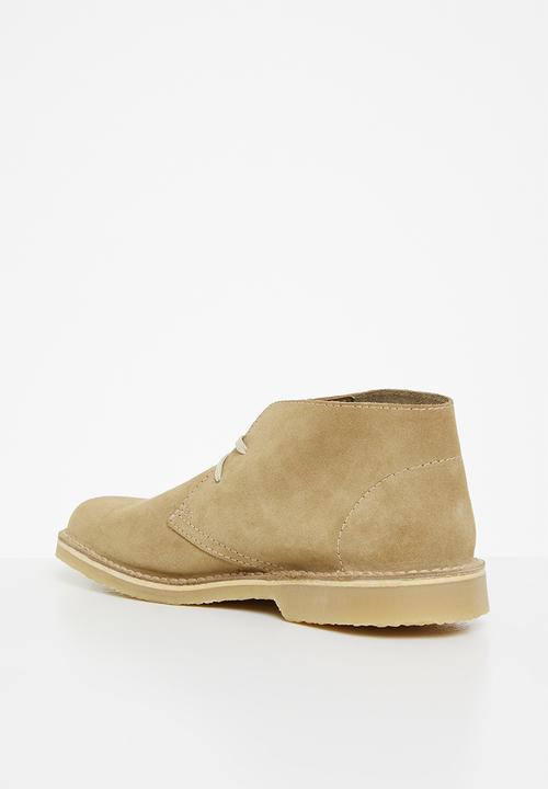 Grasshoppers - Tracker buck suede boot - mushroom