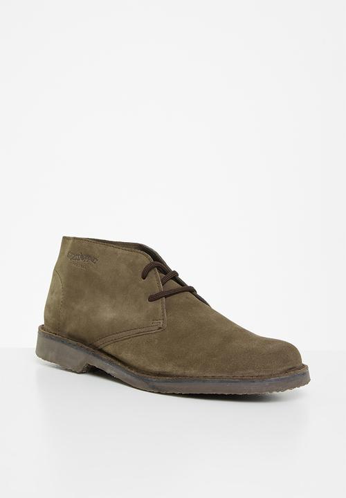 Grasshoppers - Tracker buck suede boot - coffee